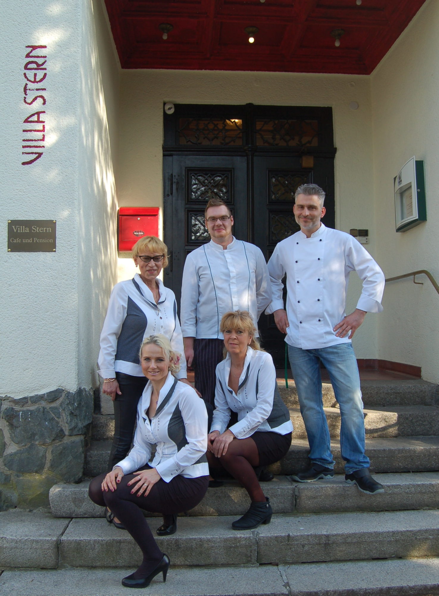 Unser Team Villa Stern Restaurant Pension Neukirchen Erz